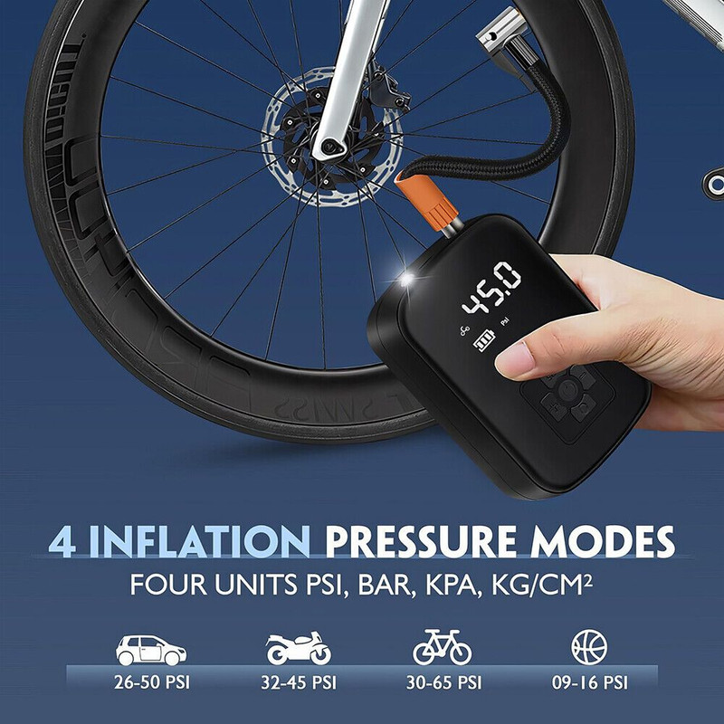 150PSI Portable Cordless Air Compressor Tire Inflator — image 5