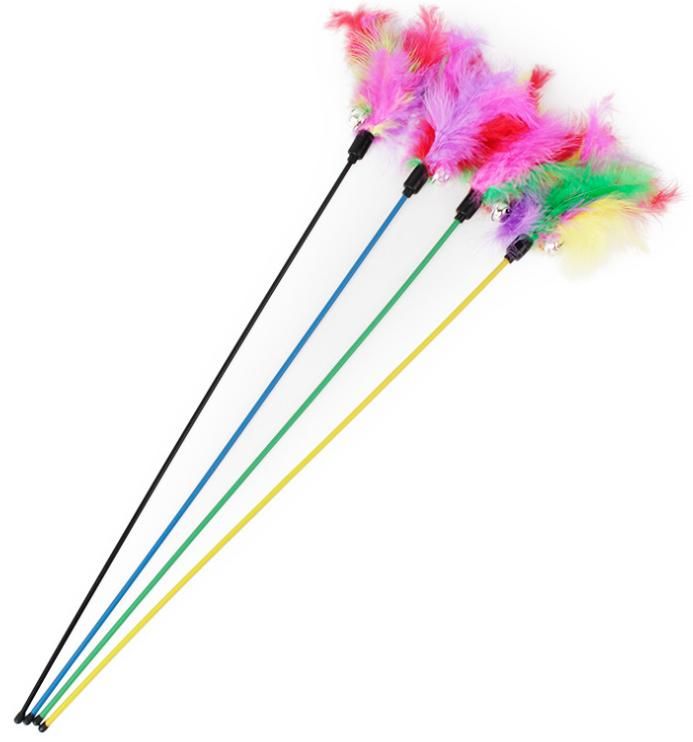 Cat Toy with Feathers and Bell โ image 3