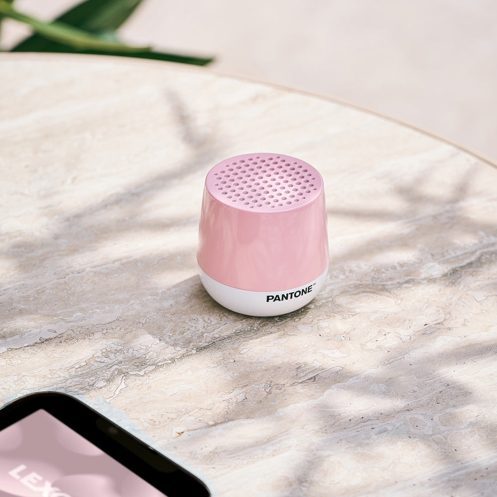Lexon Mino+ Mini Bluetooth Speaker PANTONE - Rose Pink — image 2
