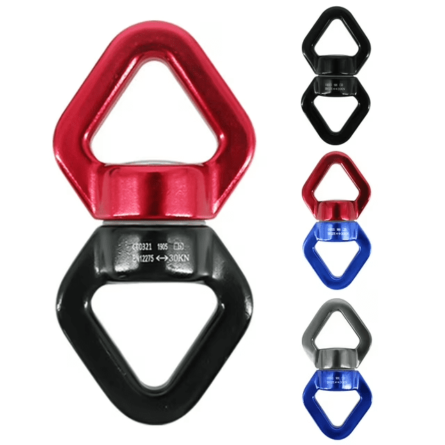 35kN Swing Swivel, Safest Rotational Climbing Rope Devices Hanging Hook Accessory for Tree Swing, Aerial Dance, Swing Spinner Hanger, Rock Climbing, Hanging — image 3
