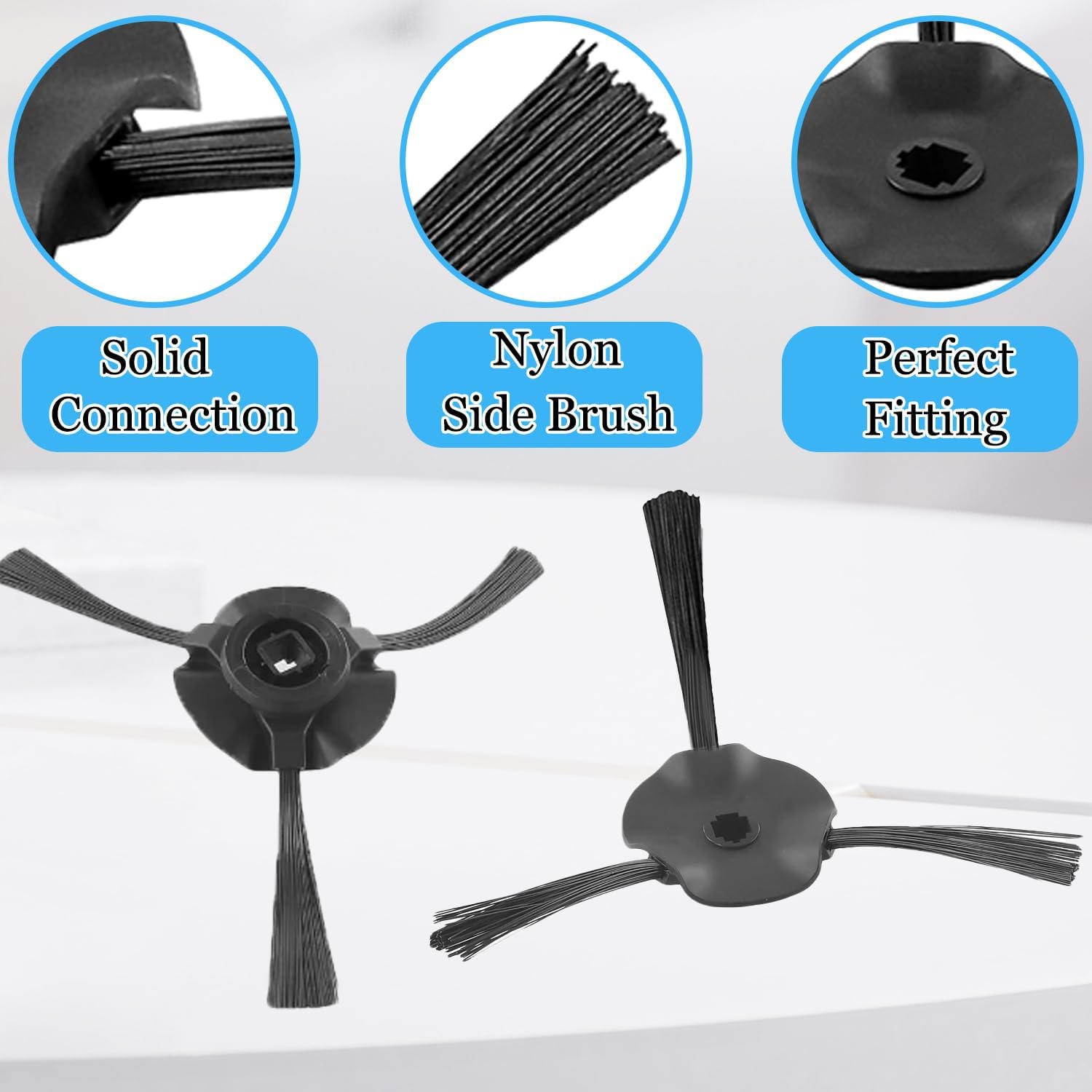 Side Brush for Shark RV2310, RV2310AE, AV2310, AV2310AE, RV2300, RV2300S, RV2320S, UR2350AE Matrix Robot Vacuum Cleaner Replacement Parts - 6 Pack โ image 5