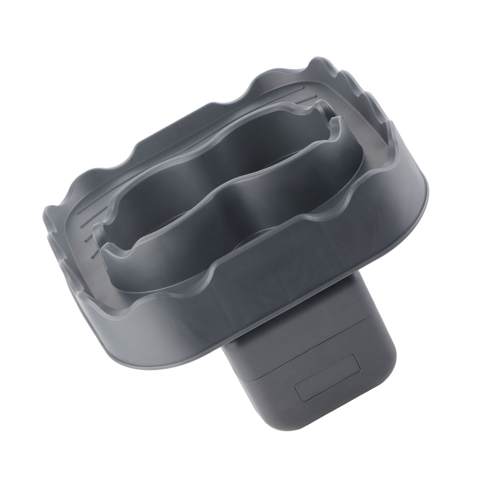 Hot Tub Table Tray with Drain Holes Anti Slip Adjustable Hot Tub Side Table for Swimming Pools SPA Bathtub Grey โ image 4