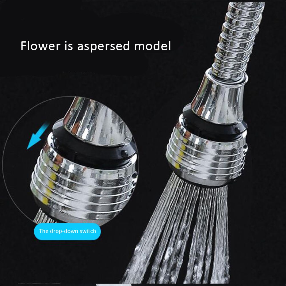 360 Degree Rotatable Faucet Tap Nozzle Filter Adapter Water Saving Filter Sprayer for Bathroom Kitchen โ image 4