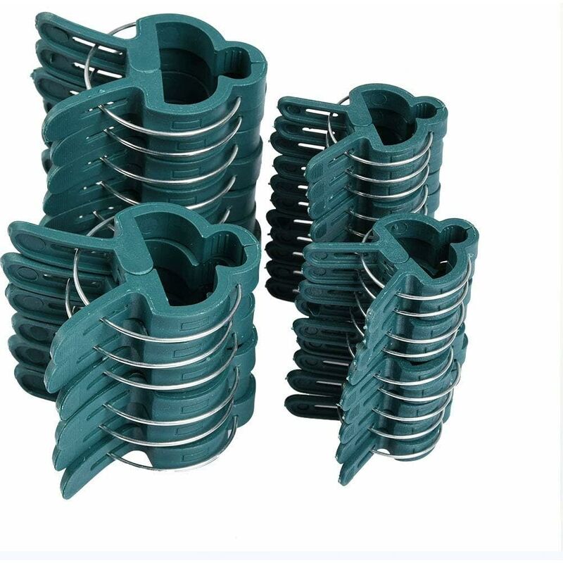 100 pcs Plant Clips, Spring Clips Plant Support For Tomatoes And Vine Vegetables