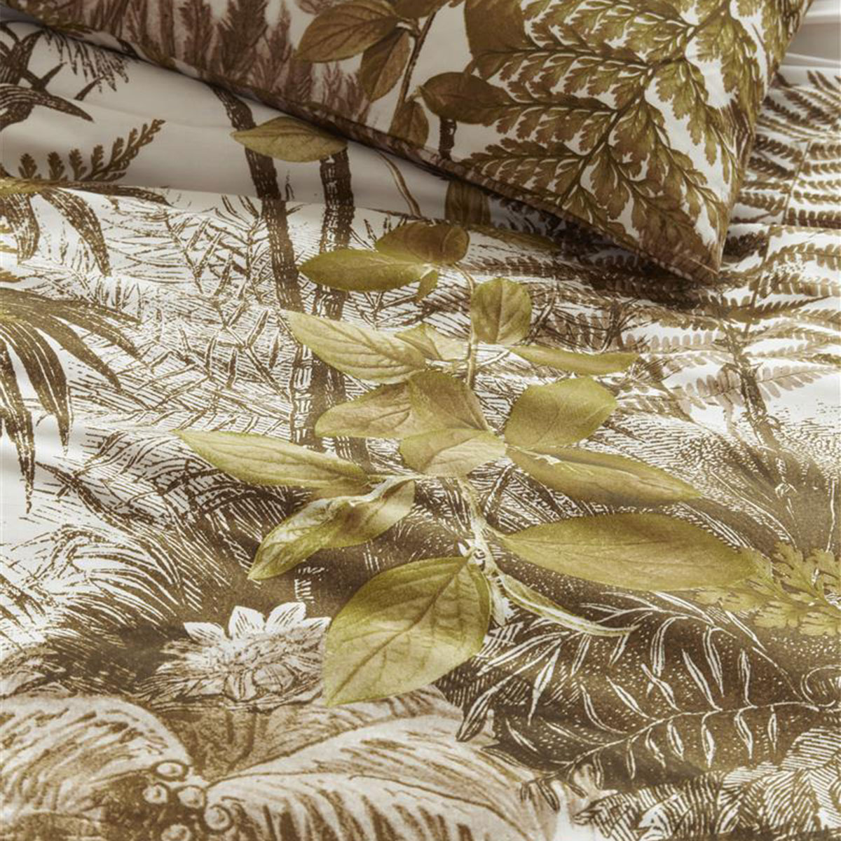 Bedding House Caribe Ochre Cotton Quilt Cover Set King — image 2