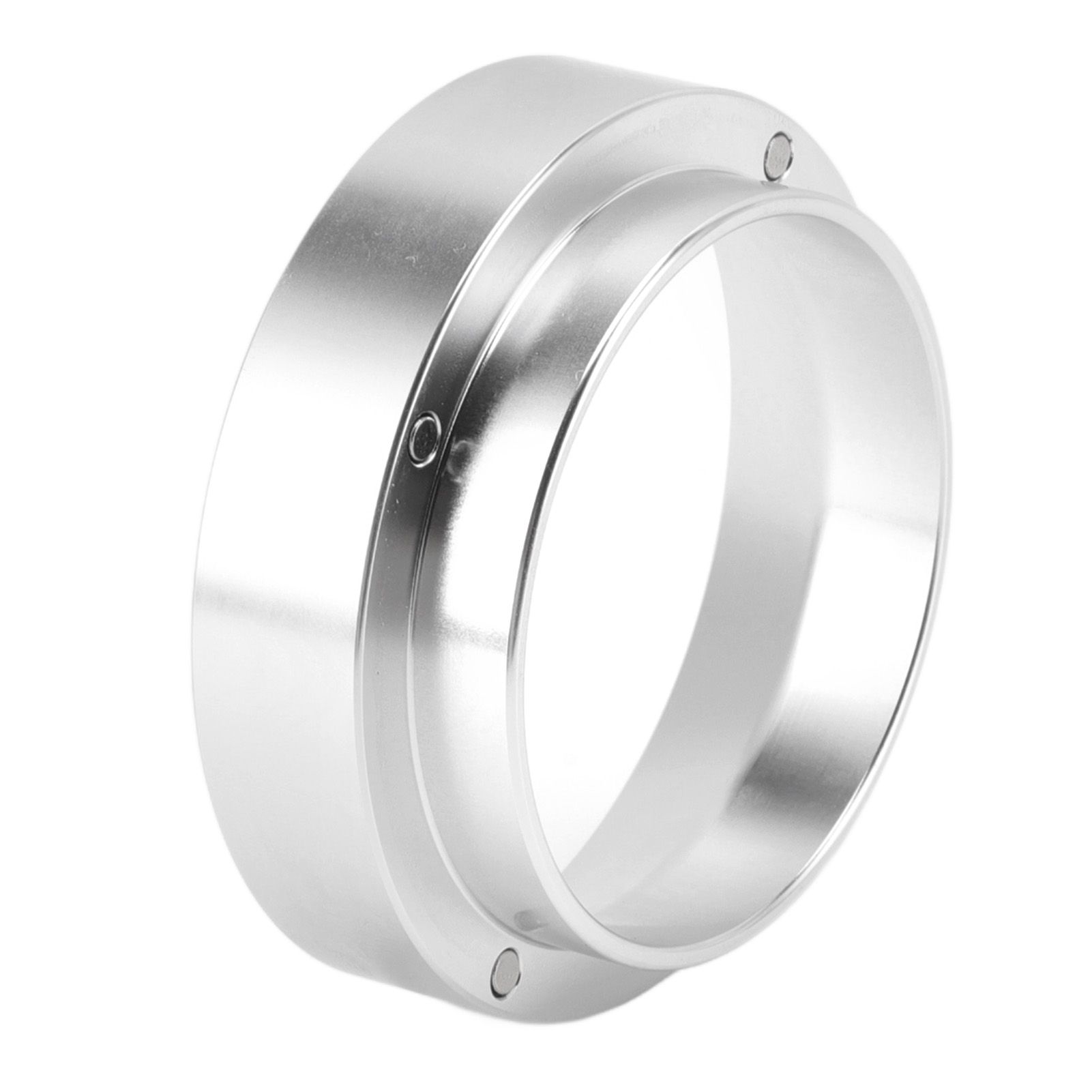 53mm Coffee Dosing Funnel Aluminum Alloy Magnetic Coffee Powder Dosing Ring Anti Flying Powder Receiving Ring Silver — image 4