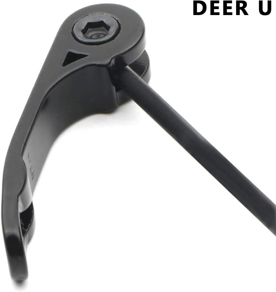 Road Mountain Bicycle MTB Wheel Hub Front and Rear Skewers Quick Release Clip Bolt Lever Axle QR 145/180 mm, a Pair โ image 4