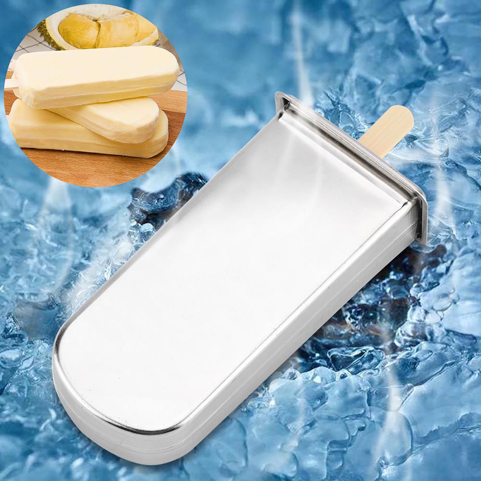 Stainless Steel Molds Ice Cream Industrial Home Kitchen DIY Ice Pop Mould Maker Tool(4#) โ image 4