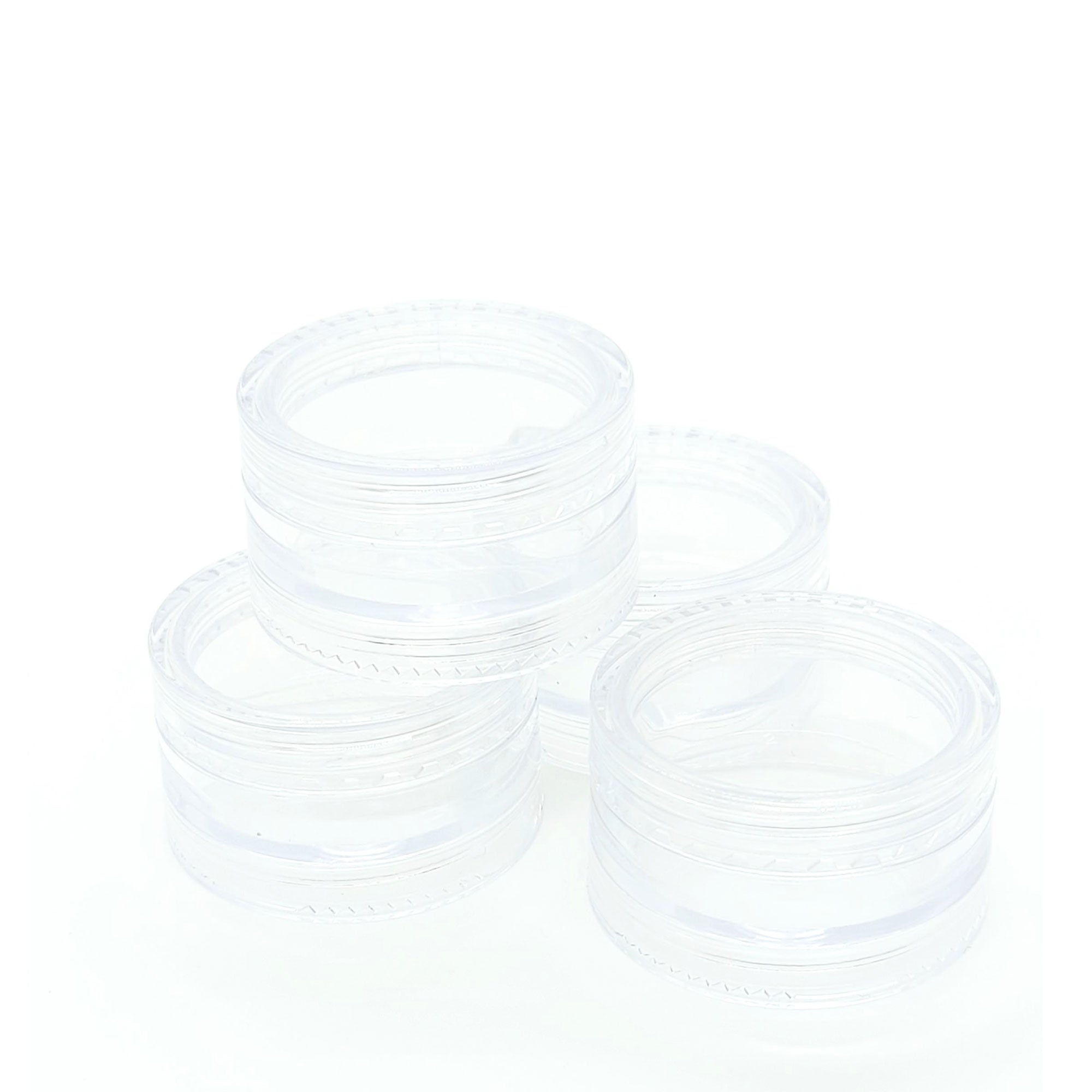 10x 3ml Lip Balm Containers Jars + Lids - Small Cosmetic Cream Sample Pot โ image 5