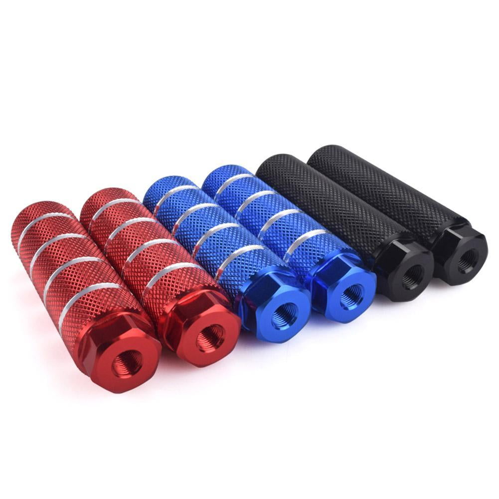 1 Pair MTB BMX Bike Alloy Foot Stunt Pegs Footrest V4V7 Cylinder Lever Grip K7E3 โ image 3