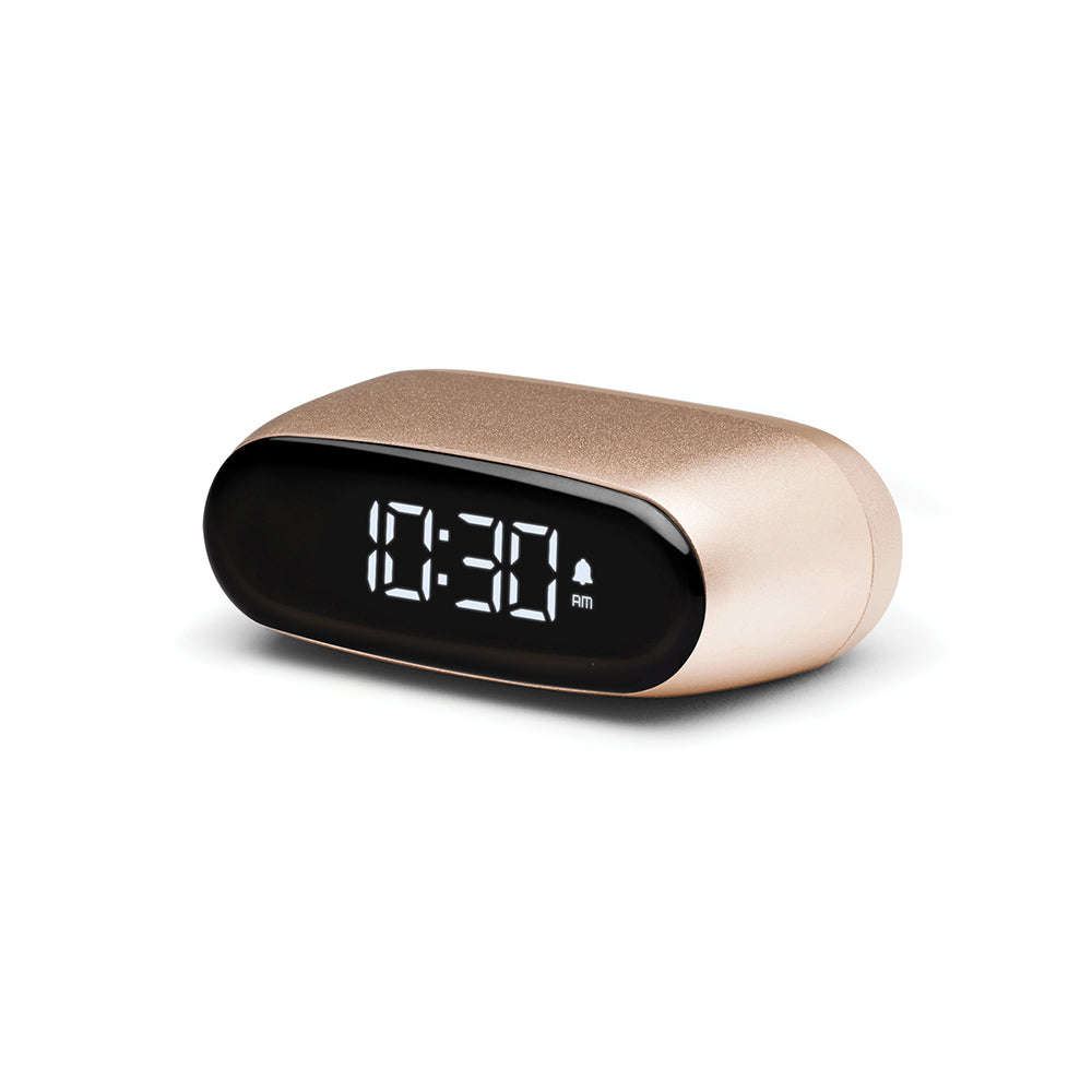 Lexon Minut Mini Alarm Clock - Gold โ image 2