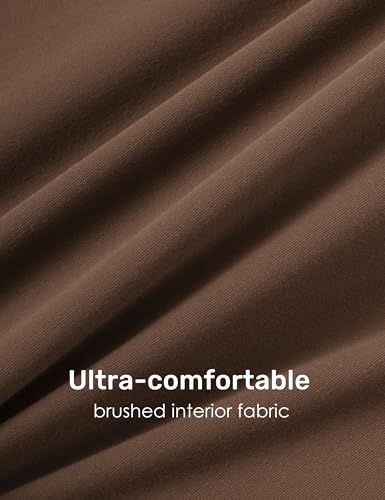 Long-Sleeve Zip-Up Bodycon Jumpsuit for Yoga, Workouts, and Casual Everyday Wear, M (Brown) — image 5