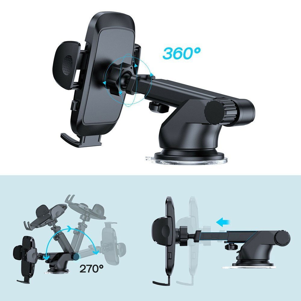 Joyroom Car Holder with Telescopic Arm and Suction Cup — image 4