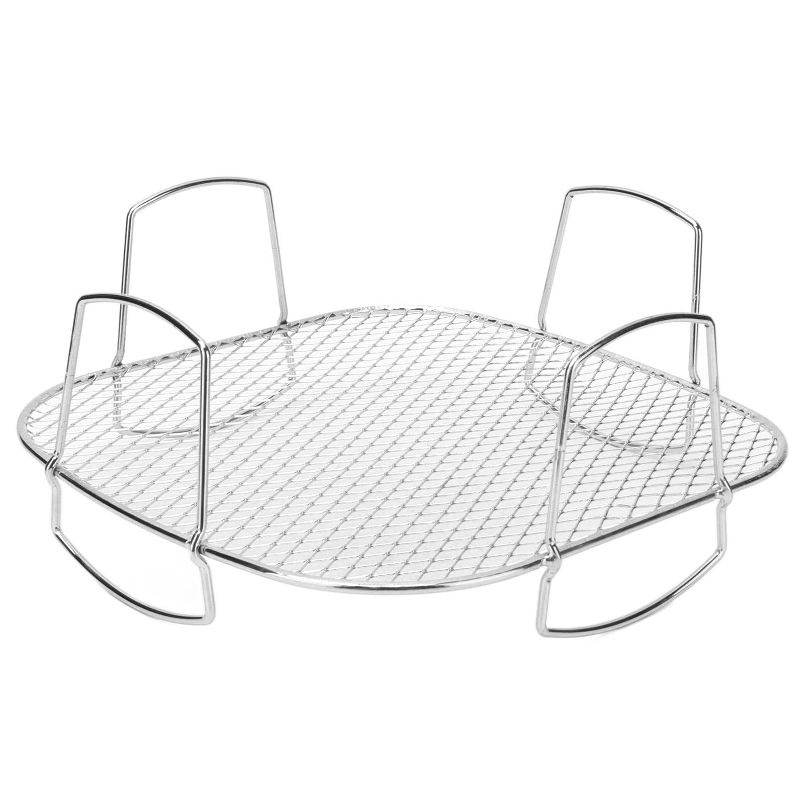 Stainless Steel French Fries Rack Anti Fall Oven Cooling Rack Holder Shelf for Home Kitchen Barbecue — image 4