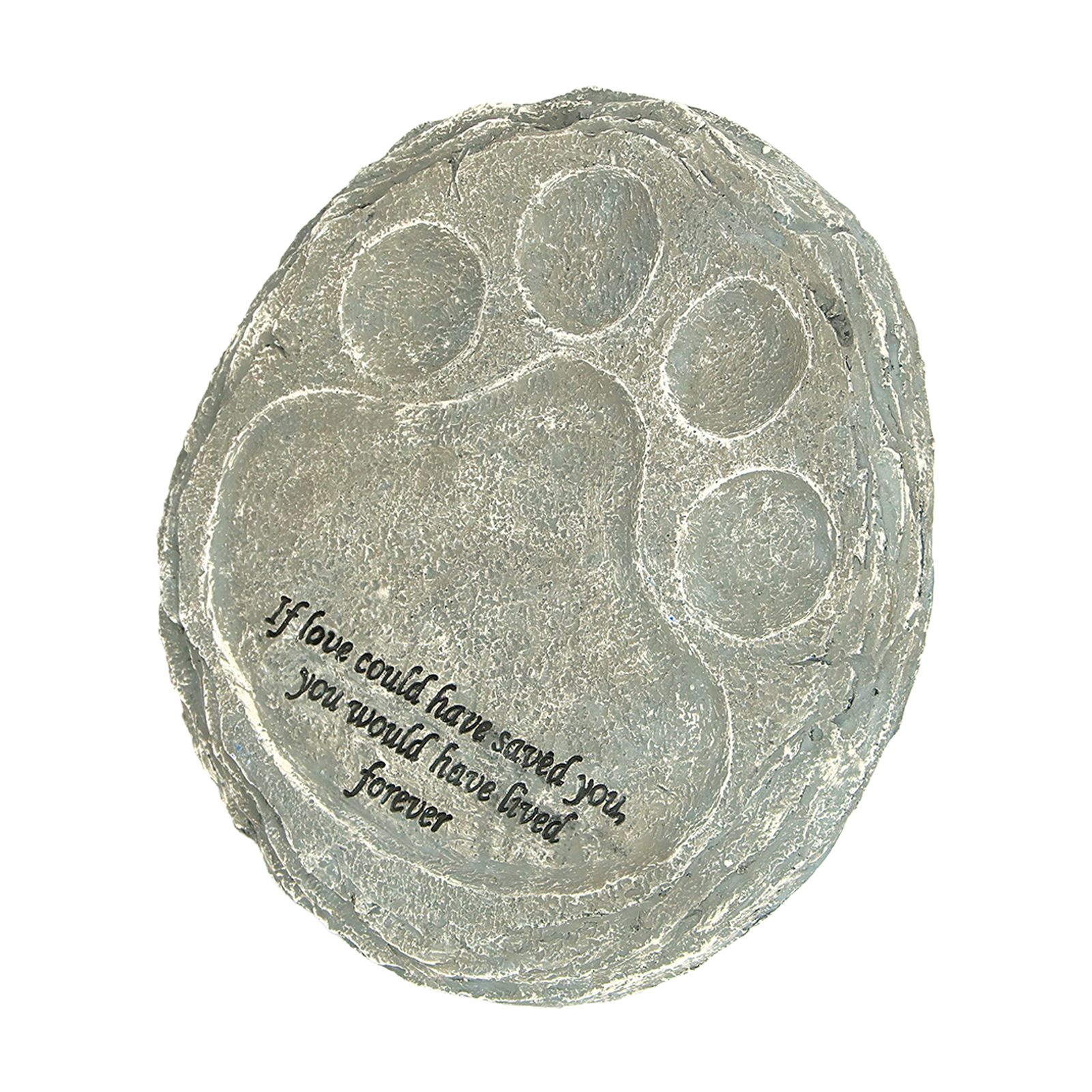 Pet Memorial Stone Resin Garden Memorial Tombstone Dog Cat Gravestone for Lawn BackyardType C Moss Color — image 3