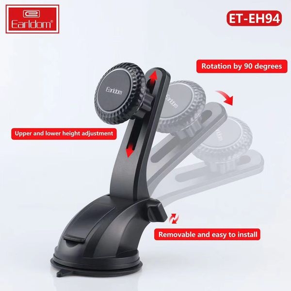 Earldom EH94 Magnet Mount Holder with Suction Base โ image 2