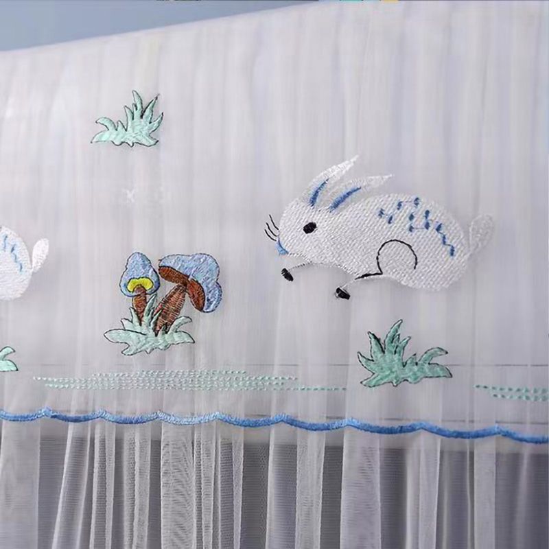 1.5P Air Conditioner Dust Cover Dustproof Wall Mounted Air Conditioner Protective Case Home Decorative Dust Cover Blue Mushroom Rabbit 1.5Pโ2P Within โ image 5