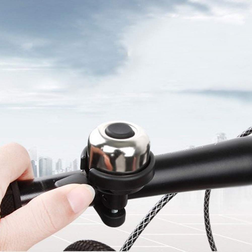 Bike Bell Brass Mini, Clearer Louder Longer Sustained Purer Tone Mirrycle Incredibell Brass Duet Bicycle Bell — image 5