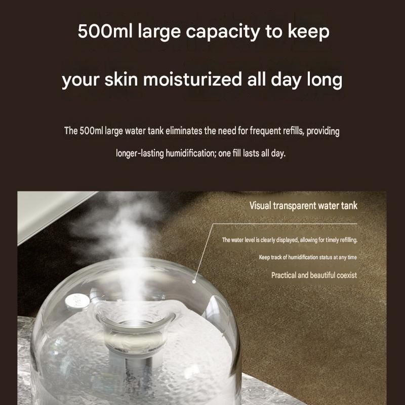 2-piece Bedroom Atmosphere Bundle โ Black Ultrasonic Aroma diffuser Humidifier & Starry Sky Series Projector Night Light for Relaxing Home Decor, Perfect Gift โ image 4