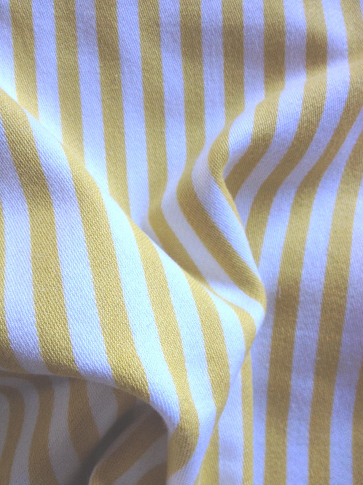 Dandi Mustard Yellow & White Cushion Cover — image 2