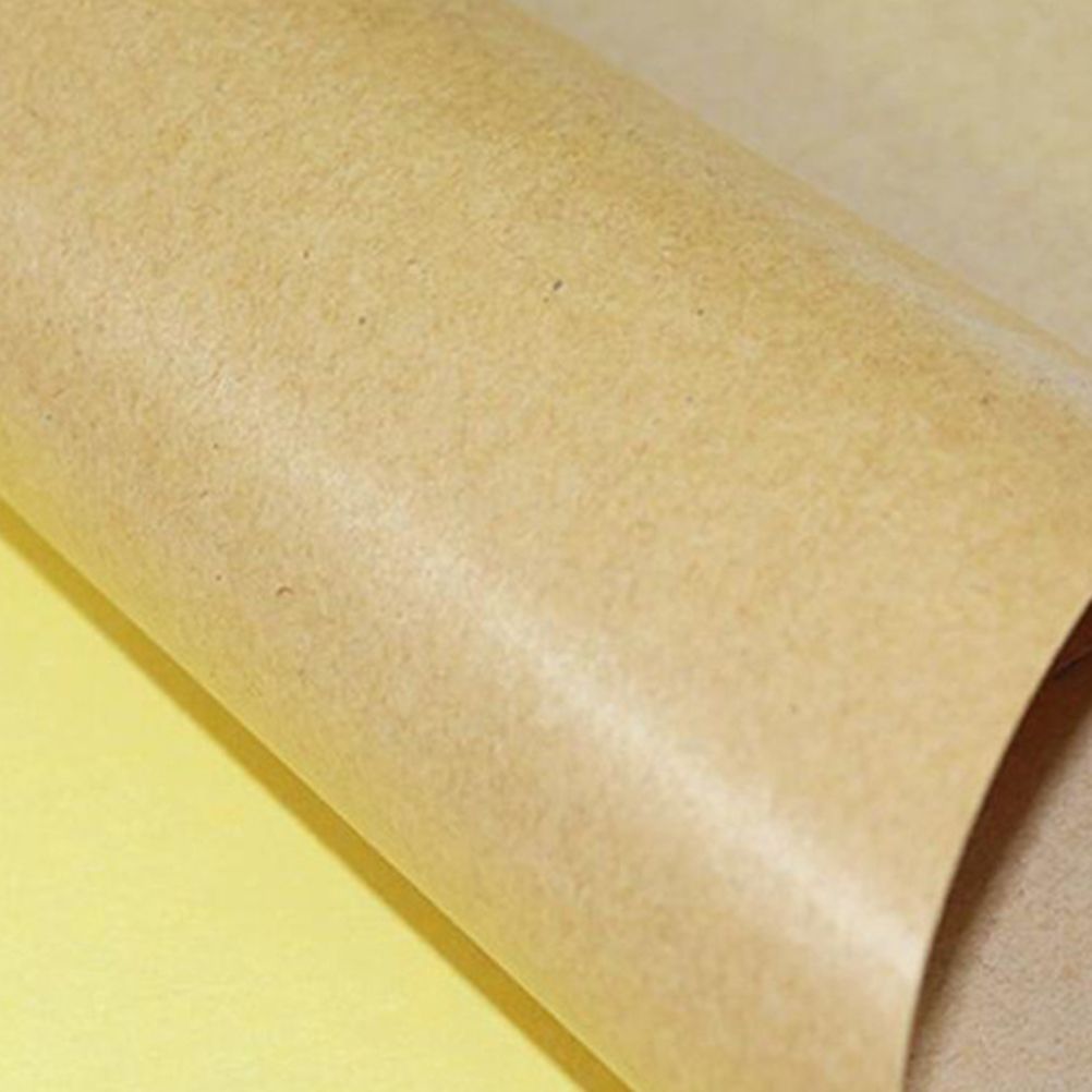 50 Sheet A4 Brown Kraft Sticker Paper Sheet Self Adhesive Label Inkjet Printer — image 4