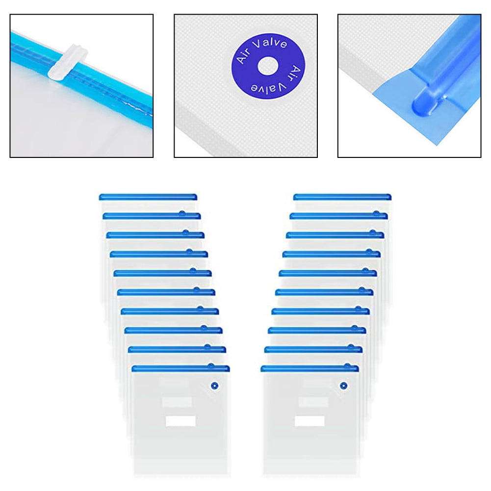 20Pc Printer Consumables Vacuum Bag For 3D Printer Filament Reusable Vacuum Compression Storage Bags 30X34 Cm โ image 6