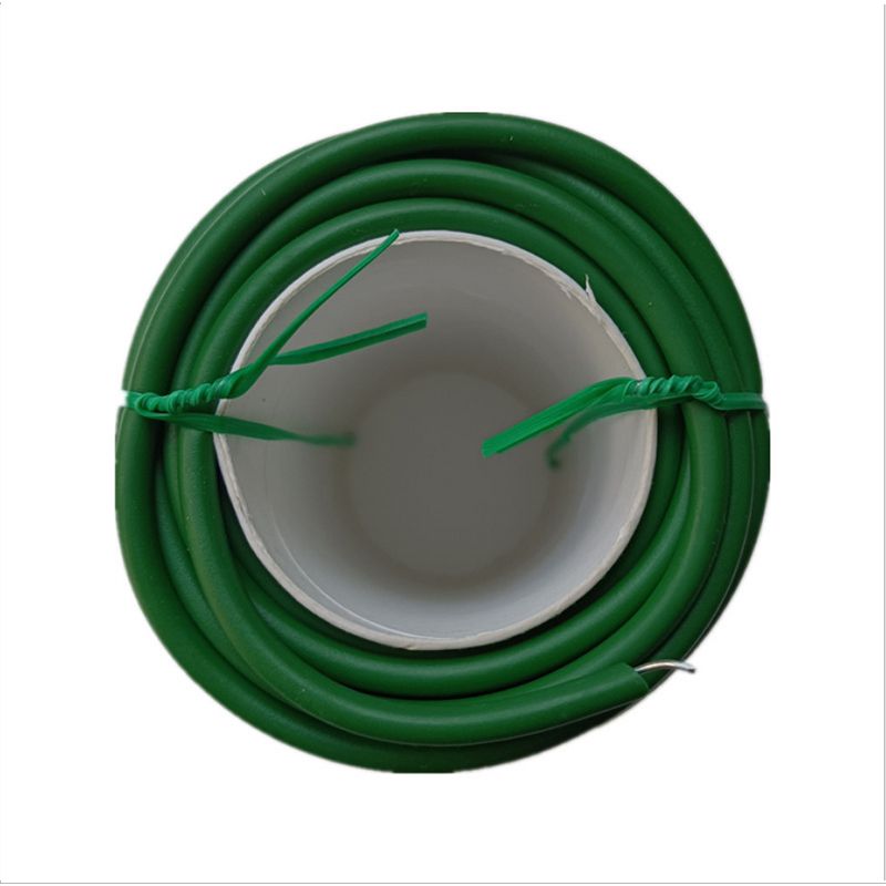 Twist Tie Plant Cable Support Twine Plastic Coated Iron Wire Tool for Garden Horticulture 3.5mm X 20m / 0.14in X 65.62ft โ image 2