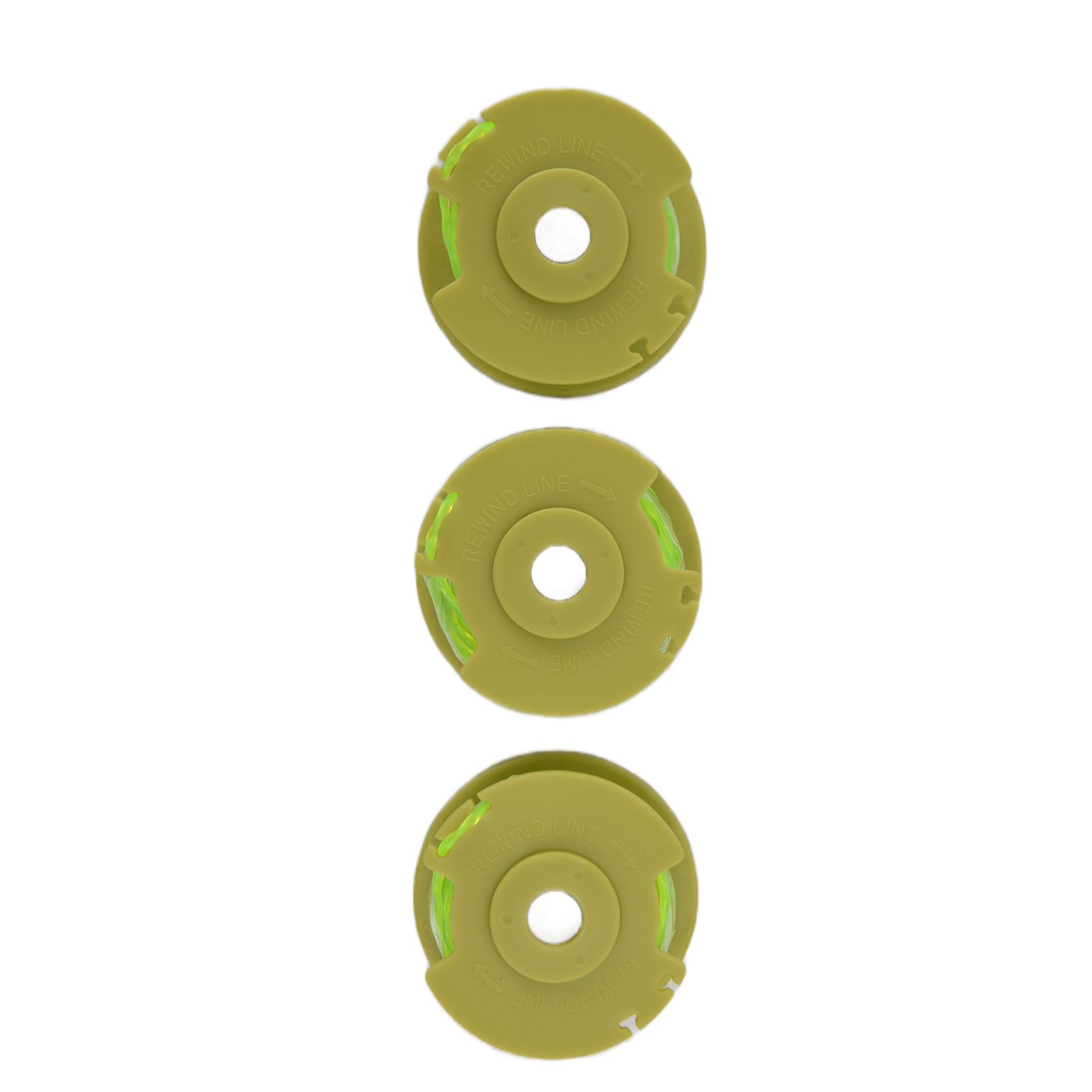 3Pcs Replacement Trimmer Line Spool Fit for Ryobi 0.08in 18V 24V 40V String Trimmer Parts — image 5