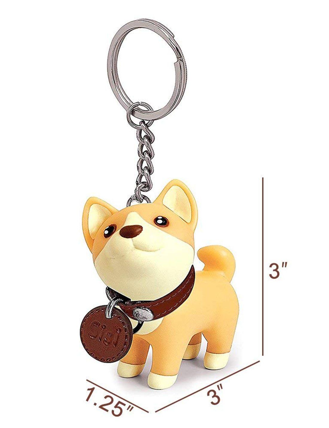 Cute Dog Key Chain, Keyring Keychain for Boys Girls Kids Children Adults, Super Adorable Dog cute and well made โ image 3