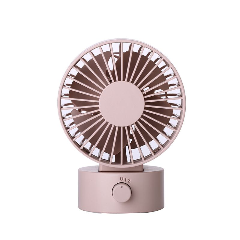 Desk Fan, Small Oscillating Fan for Bedroom, Table Fans Quiet,Desk Air Circulator Fan with 3 Speeds, Time, Rechargeable Fan-2pcs — image 5