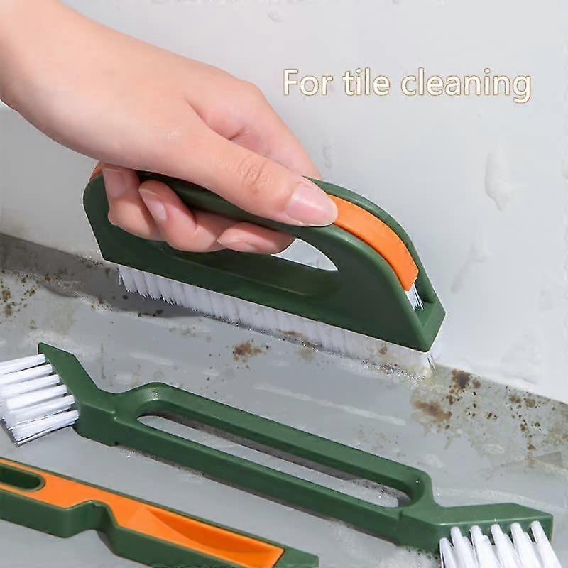 Cleaning Brush Kit for Grout, Gaps, Bathroom & Kitchen Floor — image 3