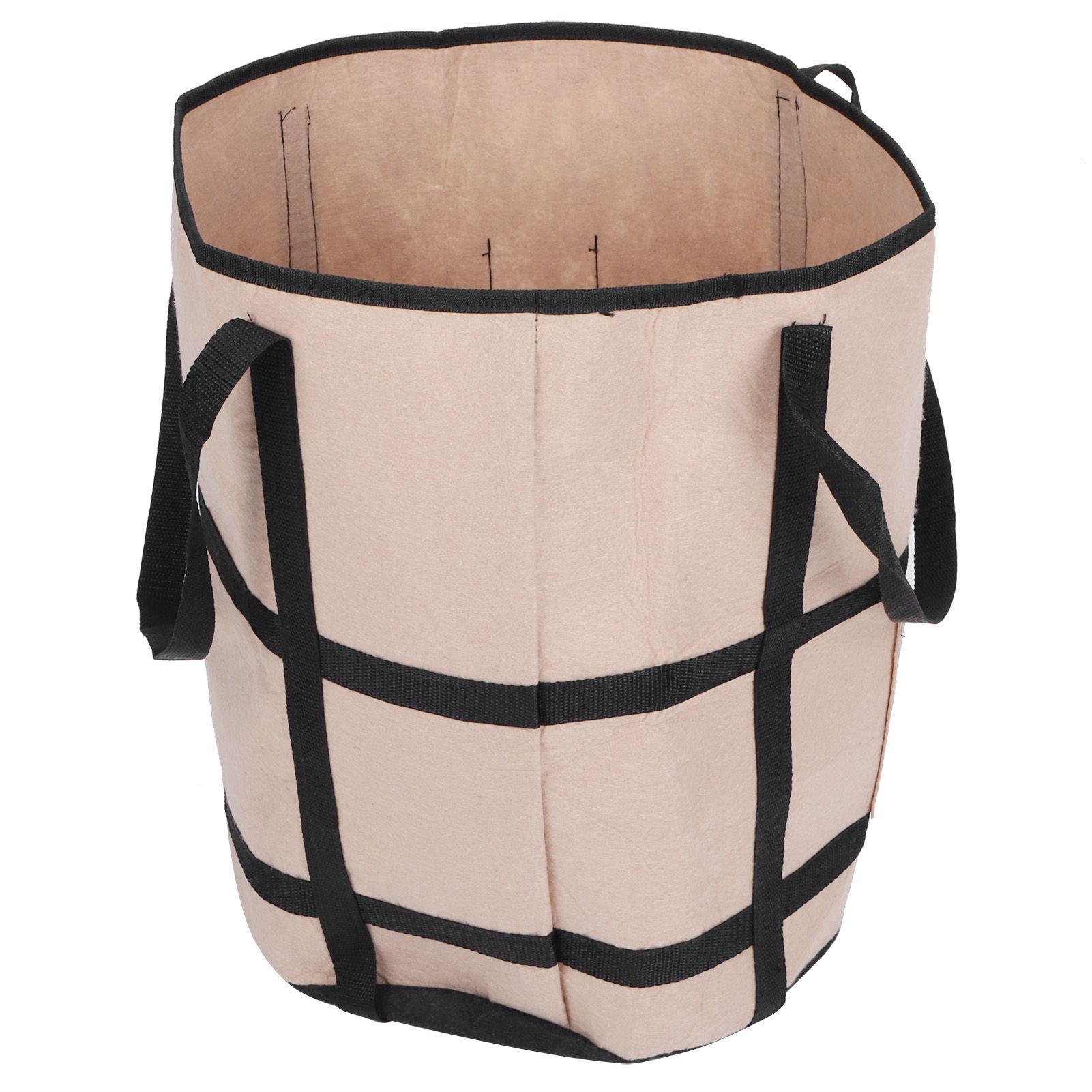 Potato Grow Bags Felt Fabric Plant Planting Bag Fruit Vegetable Planter Garden ToolBrown with Shade 35x45cm 43L/10Gallon — image 3