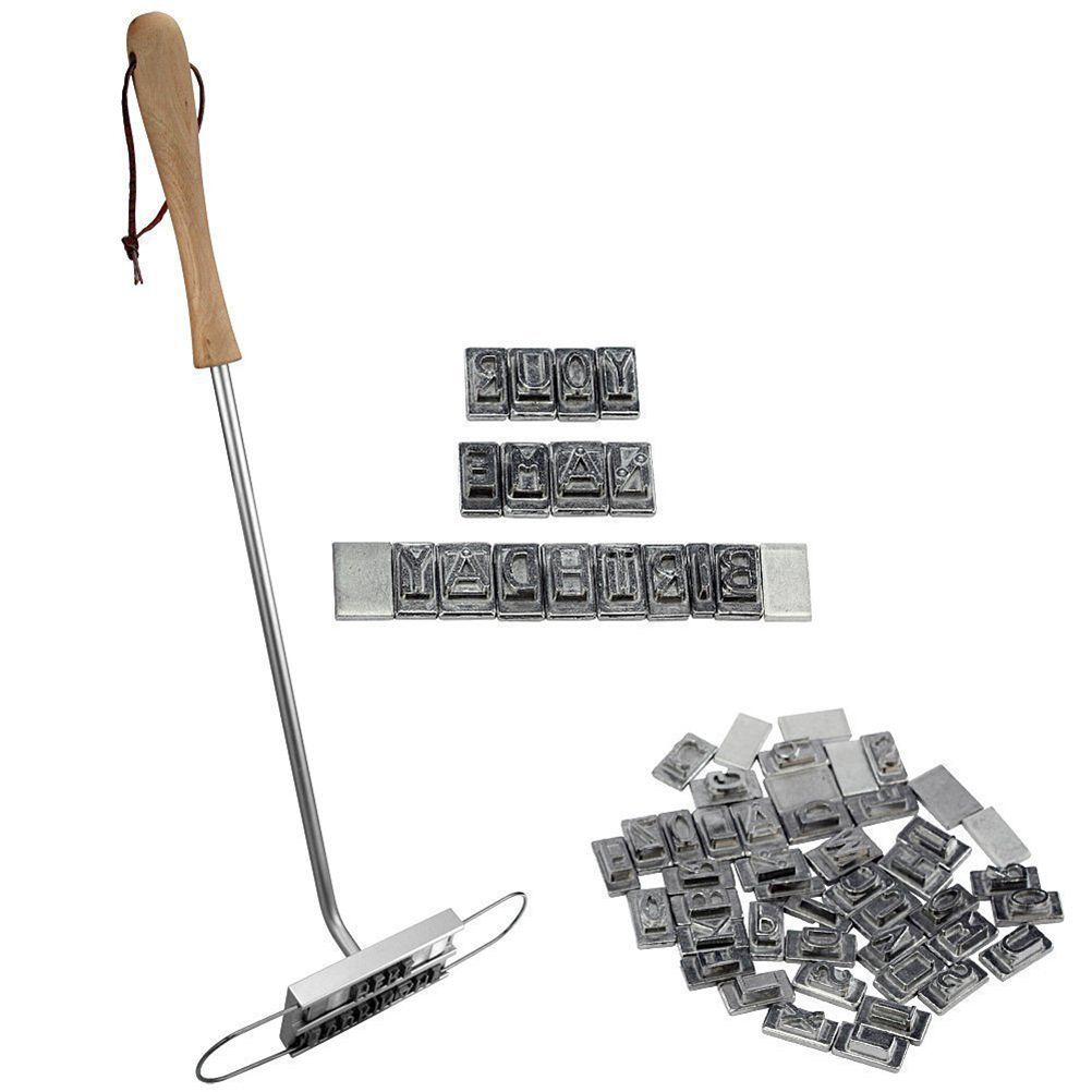 Barbecue Branding Iron Kits DIY Meat Tool Set Grill Branding Iron with Changeable Letters โ image 2