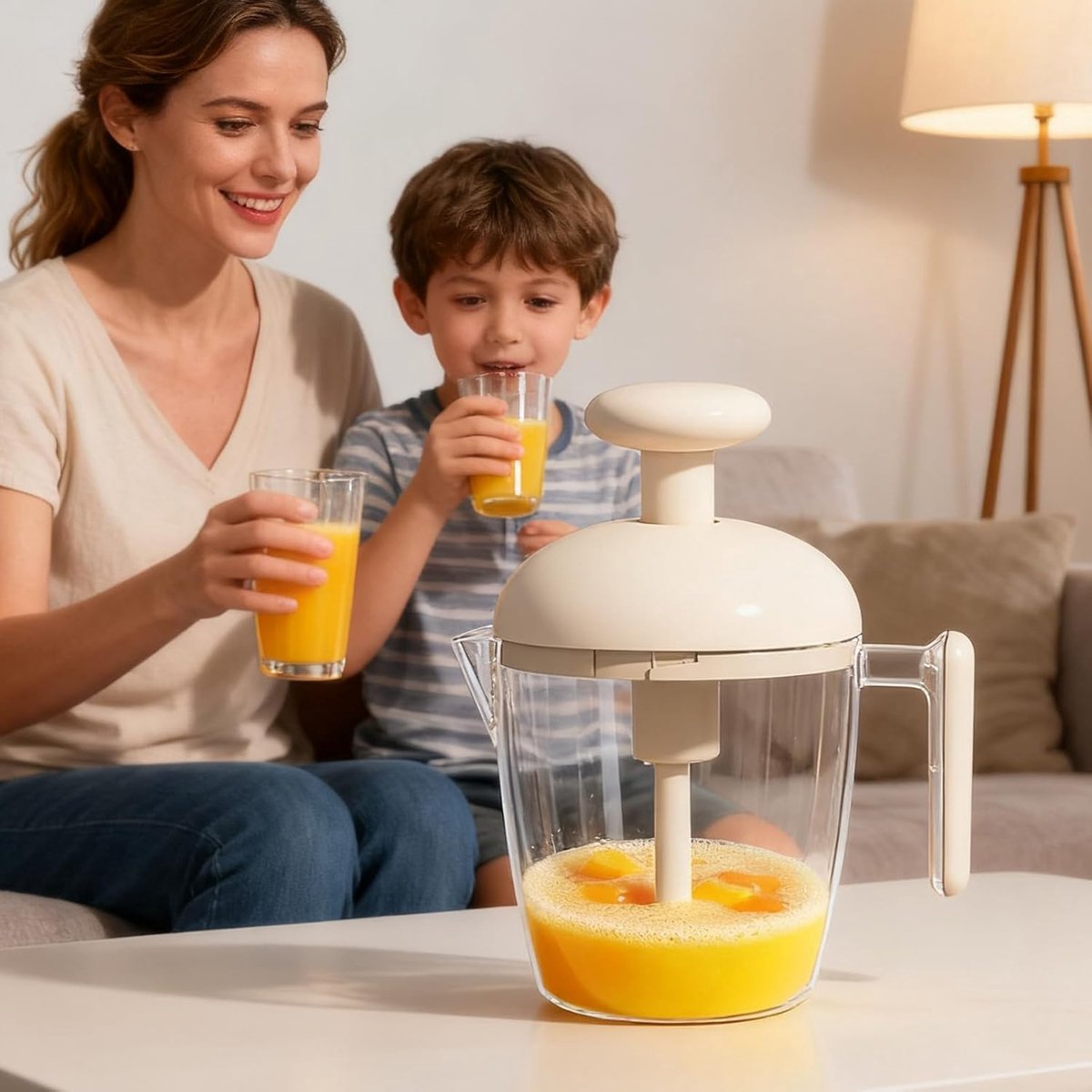 Mixing Cup - Blender - Kitchen Tool - Whisk - Hand Press - Transparent Housing - Portable - Suitable for mixing batter, smoothies, cream, butter, etc โ image 5
