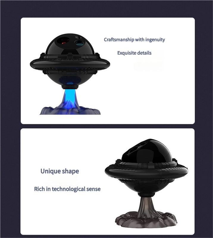 Flying Saucer Starry Sky Projection Lamp - Ambient Mood Light โ image 5