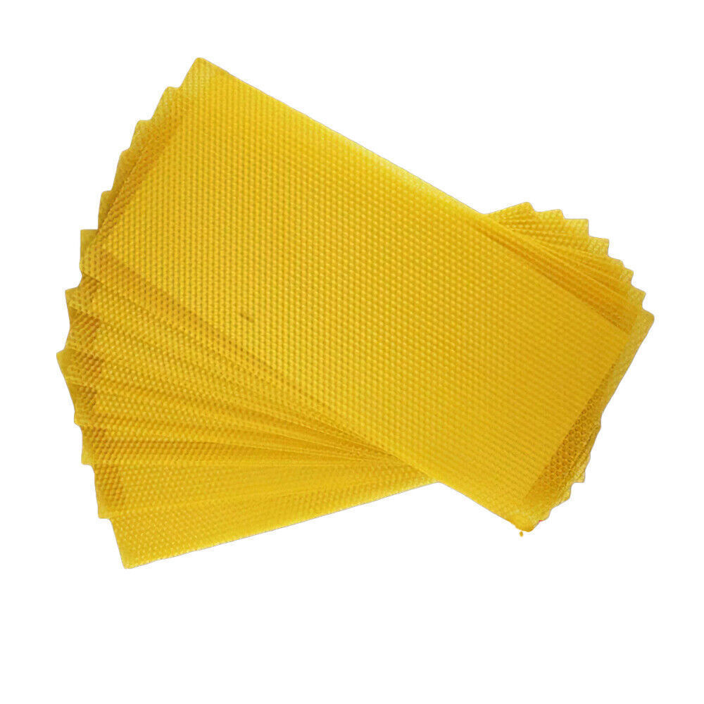 30Pcs Bee Hive Wax Honeycomb Bee Hives Beekeeping Equipment Frames Foundation — image 5