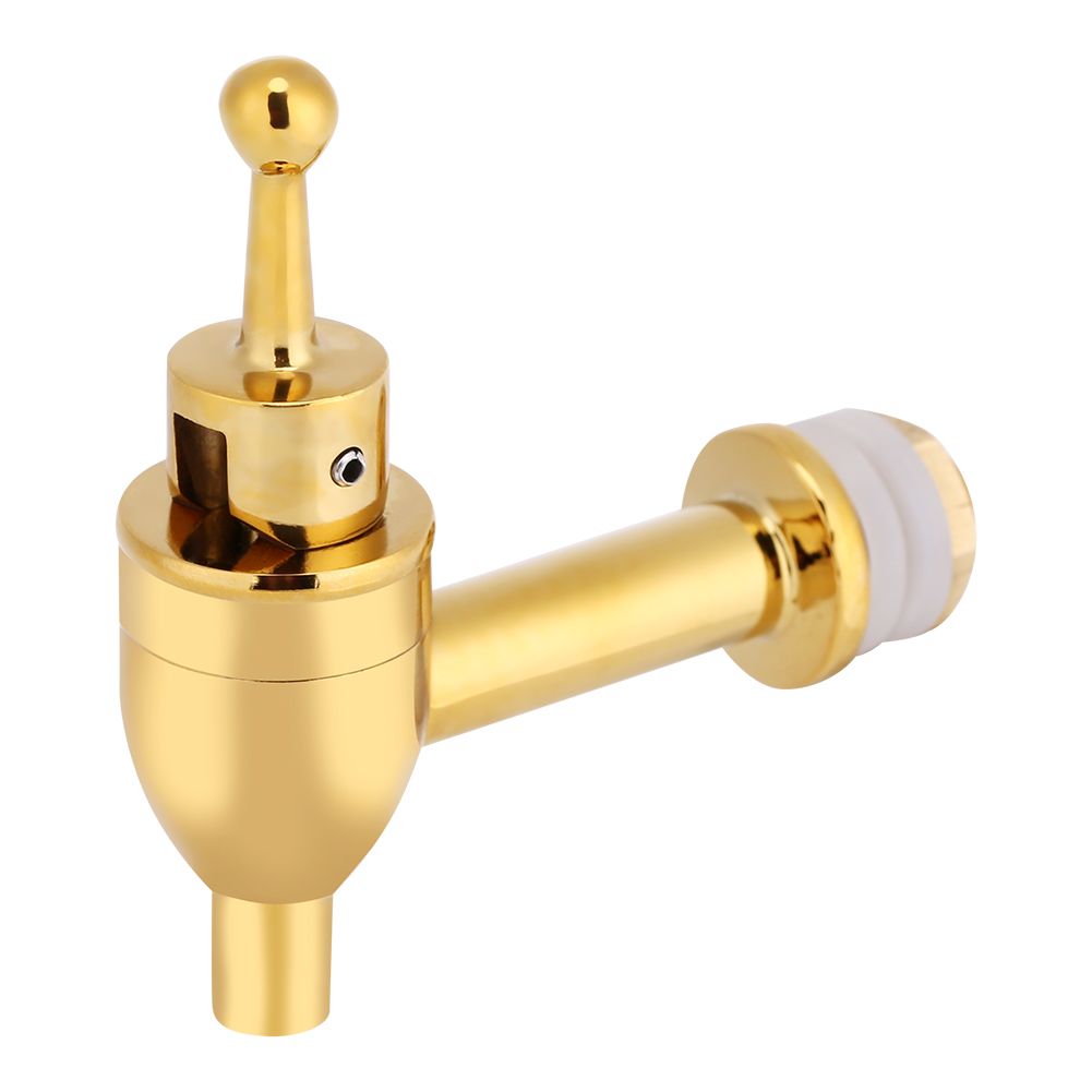 Copper Faucet Tap Wine Beer Barrel Beverage Drink Dispenser Replacement Spigot Golden(1.2 cm) โ image 2