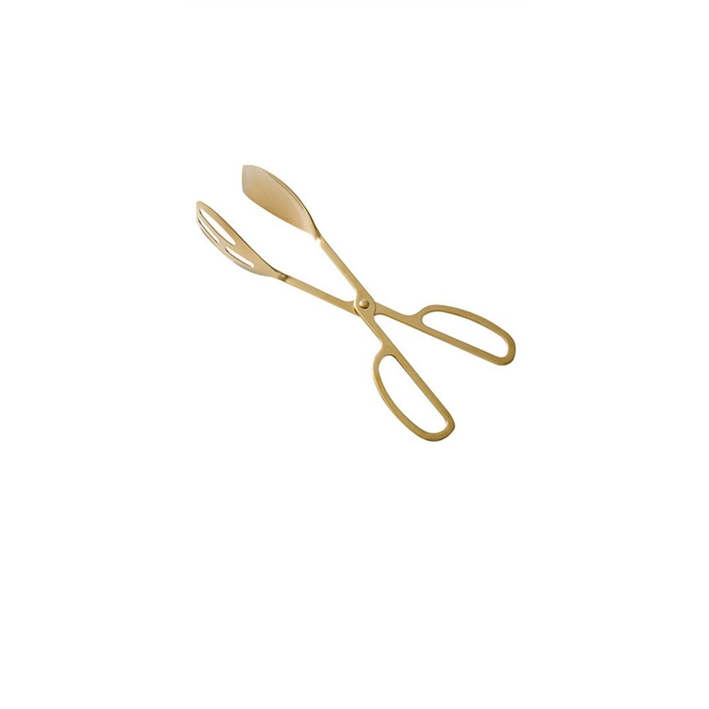 Food Tongs, Heavy Duty Stainless Steel Kitchen Tongs Salad Tongs Heat Resistant Small Serving Tongs for Cooking, Grill, Pastry, Sandwich, Ice, Food Bread — image 3