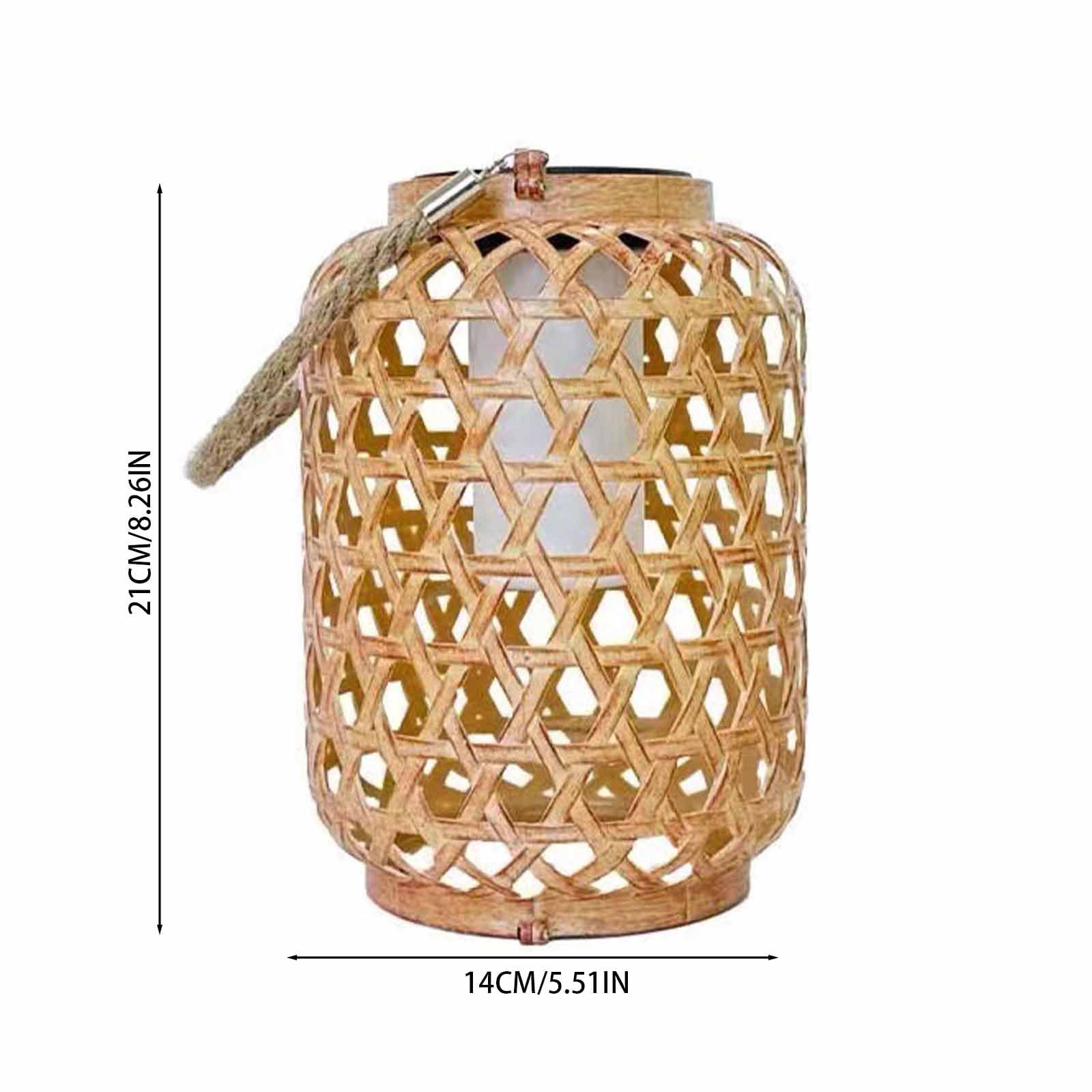 Solar Lanterns Outdoor Hanging Lantern Lights, Hollowed-Out Metal Decor Lantern, LED Decorative Garden Light - Delicate Garden Decoration For Patio(1pack) â image 3