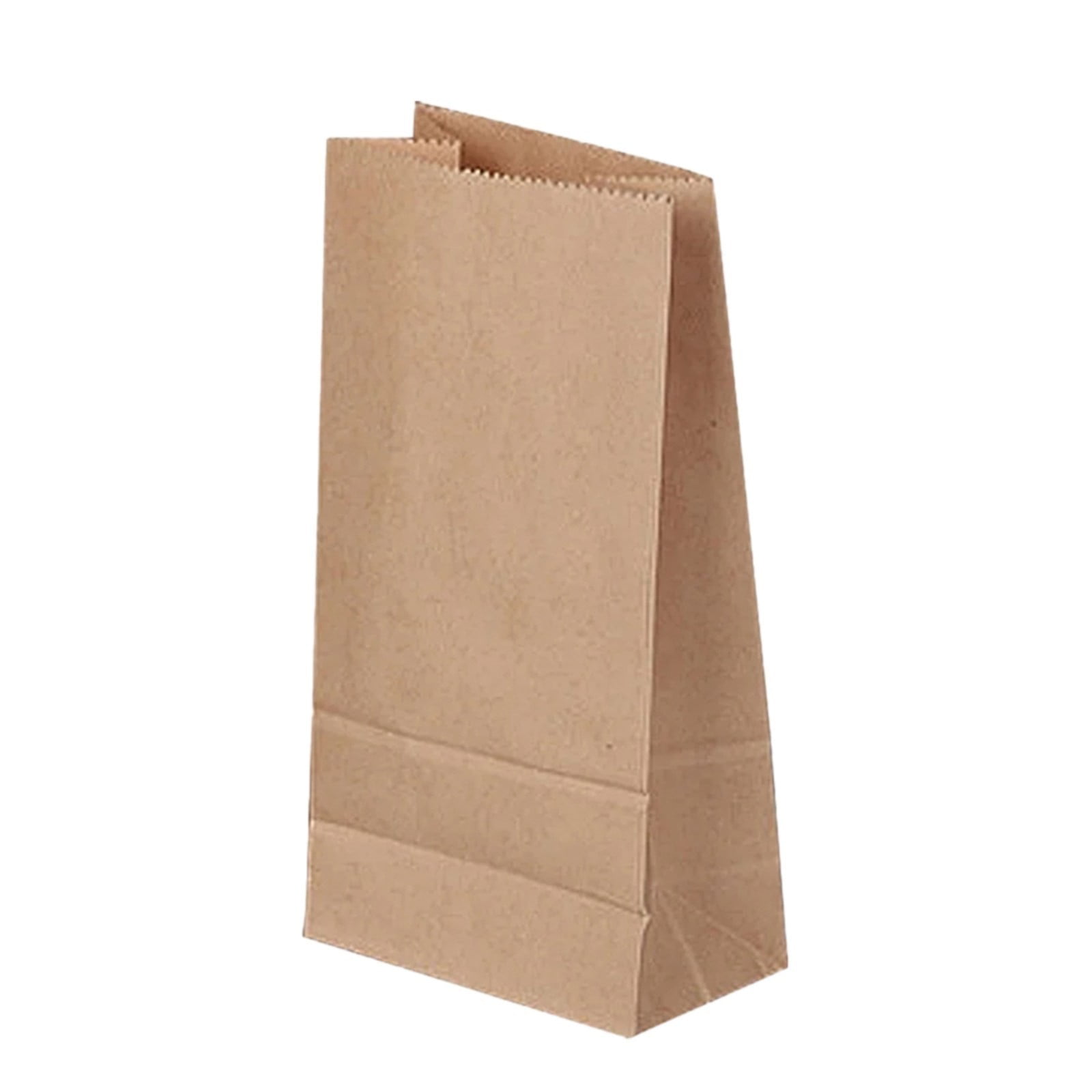 50 Pack Brown Paper Lunch Bags, Extra Small Kraft Bags for Lunch Weddings Parties and Grocery Storage, Khaki, 3.54 x 2.16 x 7.08 inches โ image 4