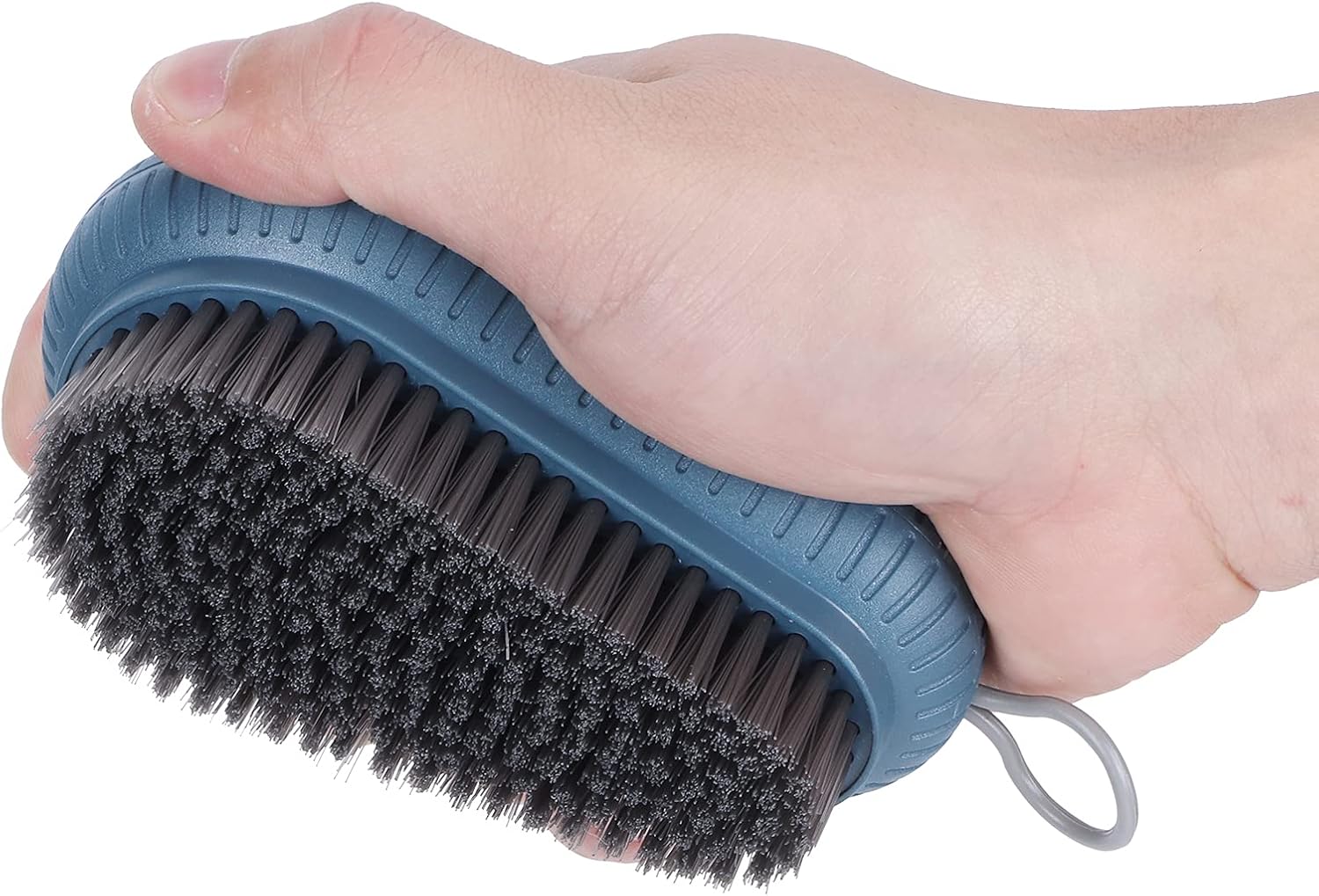 Shower Cleaner Brush, Soft Bristle Cleaning Brush Bath Scrubber for Laundry Stains Clothes Shoe Household Tools Blue — image 6