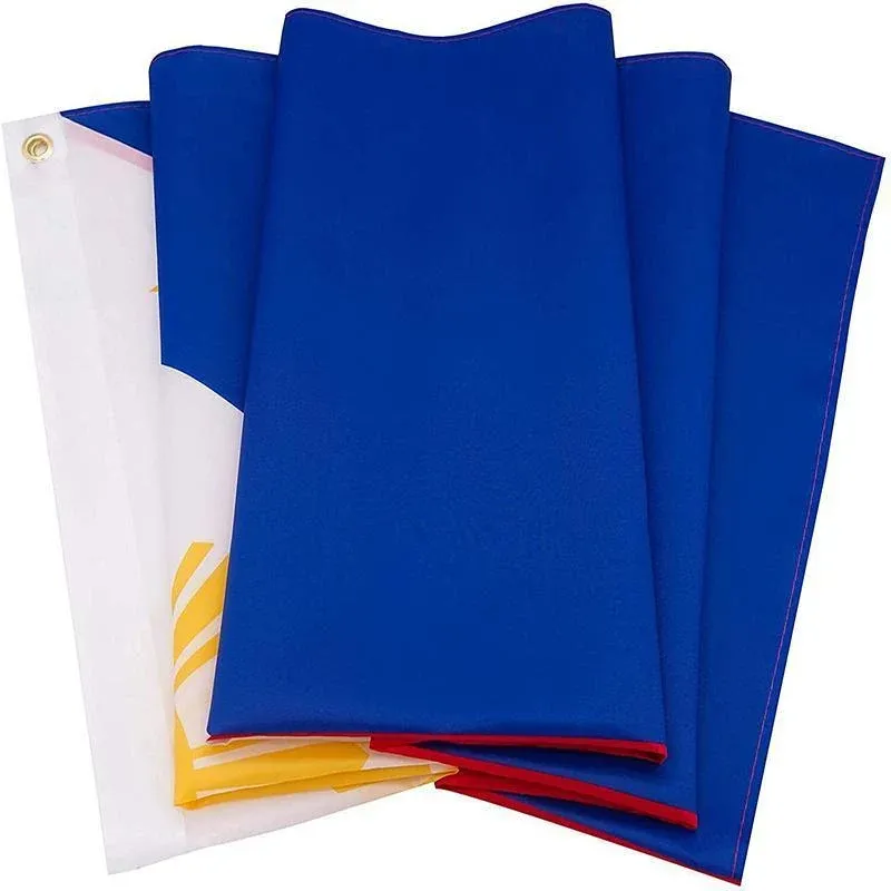 Large Philippines Flag 90 x 150 cm Outdoor Indoor Polyester with Eyelets โ image 3