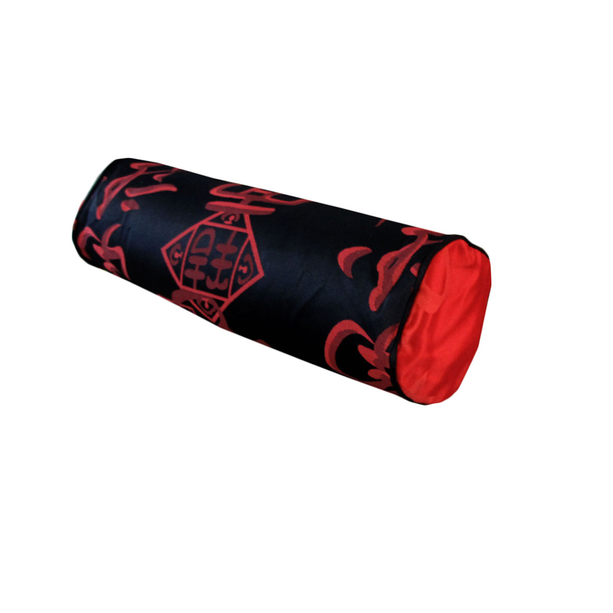Phase 2 Warlord Jacquard Red Neckroll Cover 15 × 48 cm