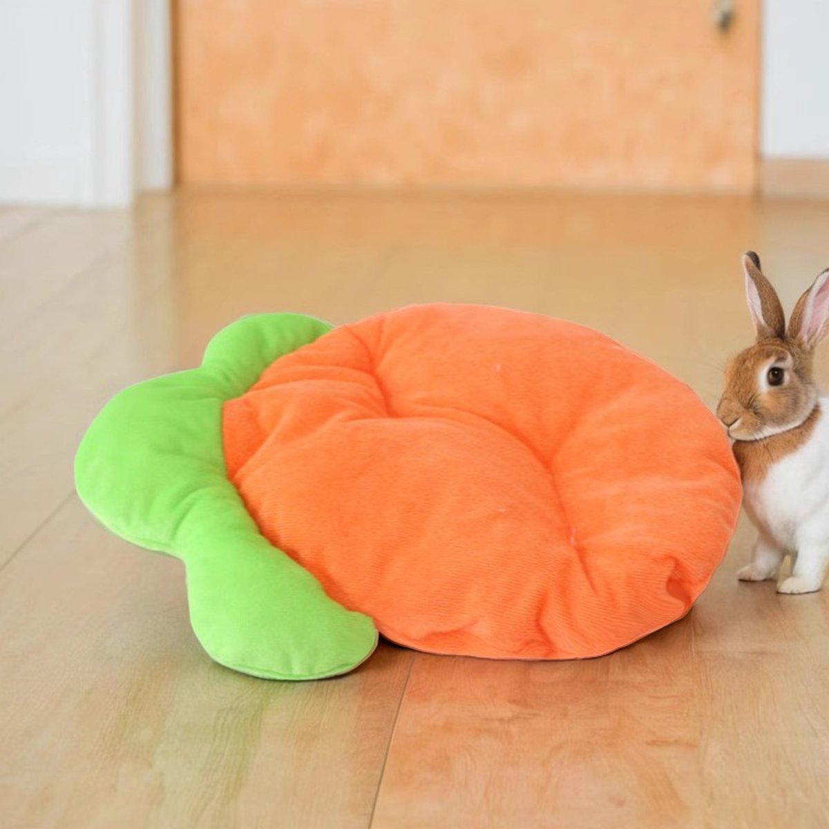 Pet Sleeping Mat - Warm Blanket - Soft Fabric - Cute Radish Shape - Suitable for Cats and Dogs (S-25*33cm) โ image 3