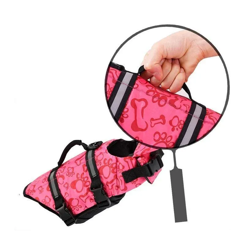Floatation Vest for Dogs Swimming and Boating with Buoyancy Support Red - XS — image 4