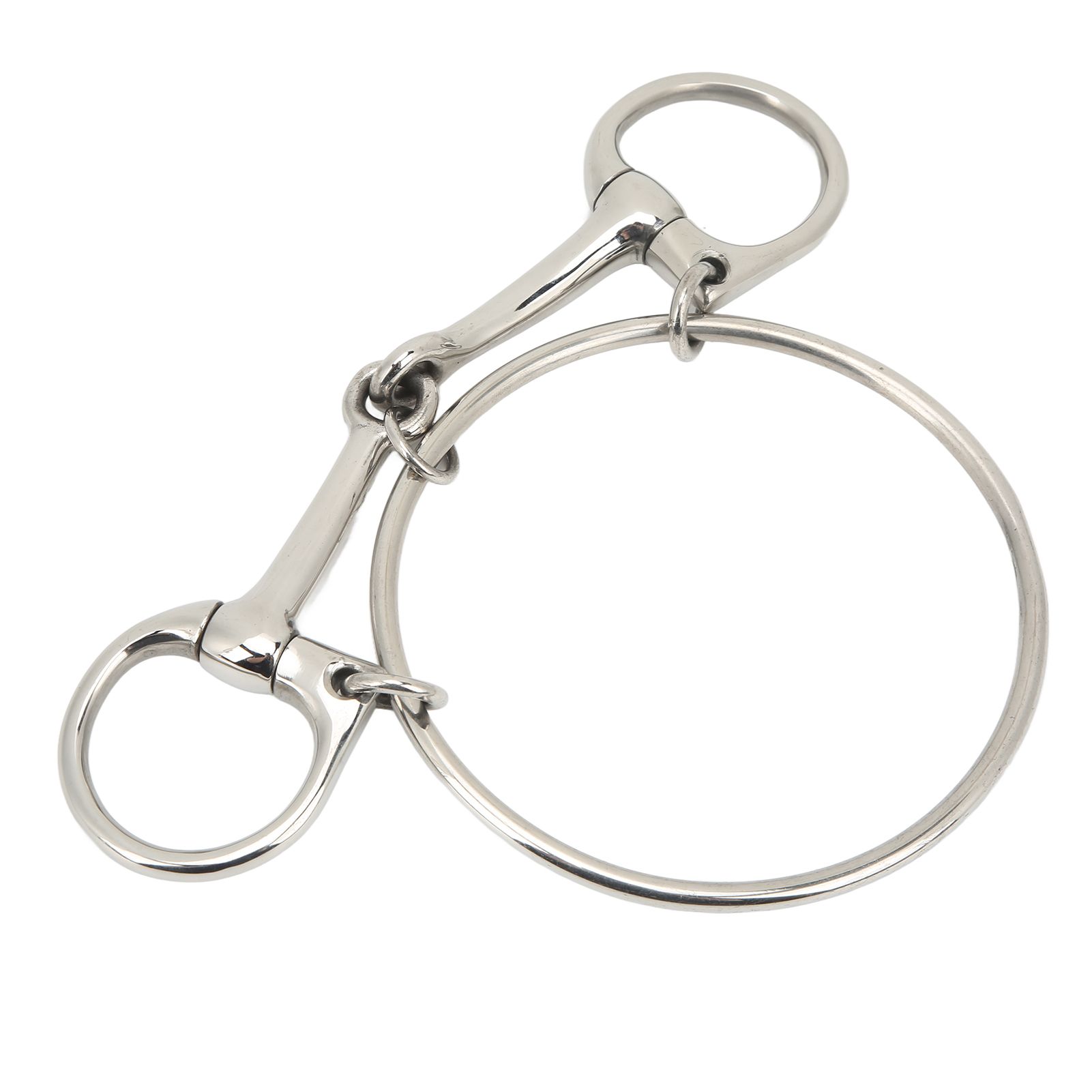 125mm Stainless Steel Horse Mouth Bit 5 Inch Horse Bits Outdoor Training Loose Ring โ image 6