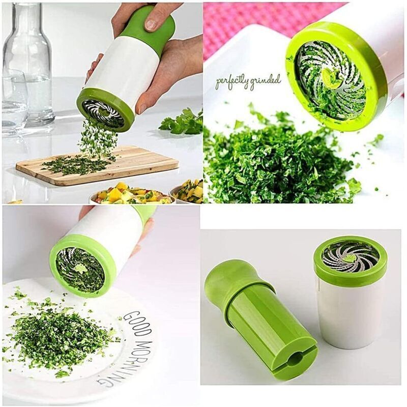 New Manual Graters Grinder Muller Mill Kitchen Herb Grinder Spice Mill Parsley Crusher Chopper Cutter β image 3