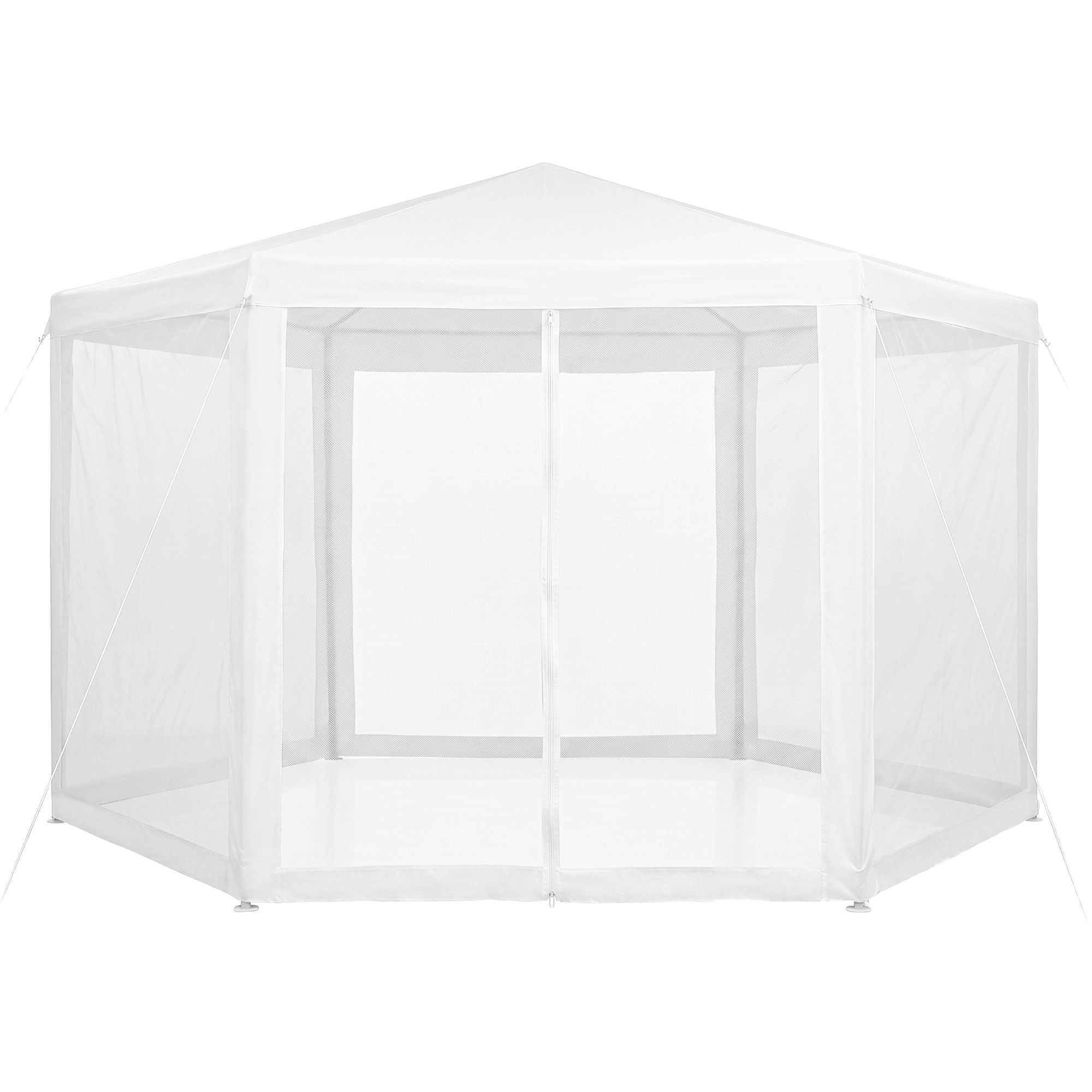 Instahut Gazebo?2x2m Marquee Wedding Party Tent Outdoor Camping Mesh Wall Canopy Shade Gazebos Navy — image 3