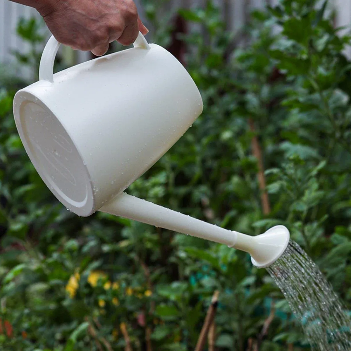 Long Spout Watering Can Garden Sprinkler Gardening Tools for Plants Flowers - Pink — image 5