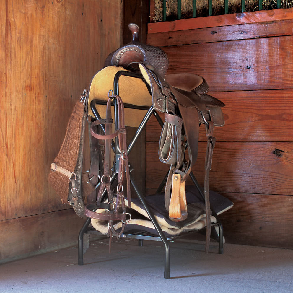 Samland Foldable Saddle Rack Steel Saddle Stand โ image 3